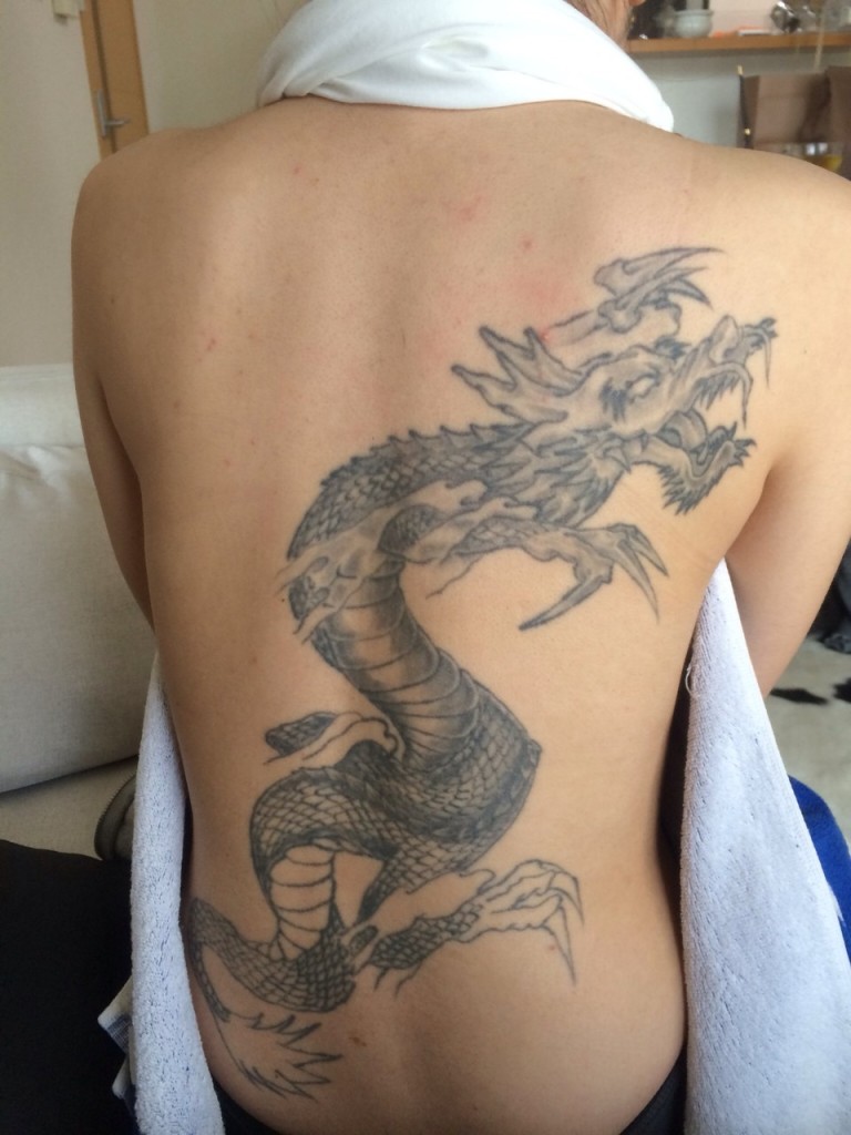 タトゥー～龍